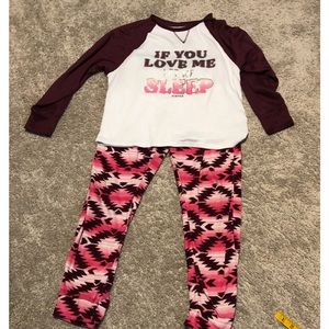 Girls pajama set